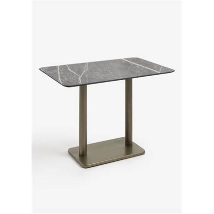 Coco Maison Brest bartafel marble light grey 120x75cm